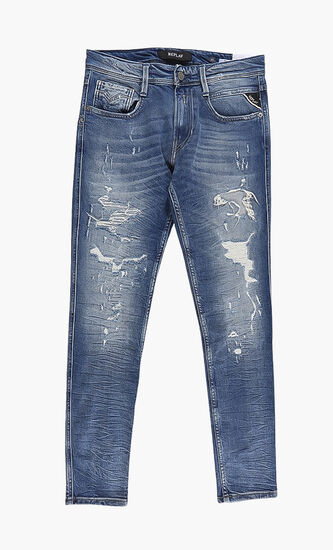 Bronny Super Slim Ripped Jeans