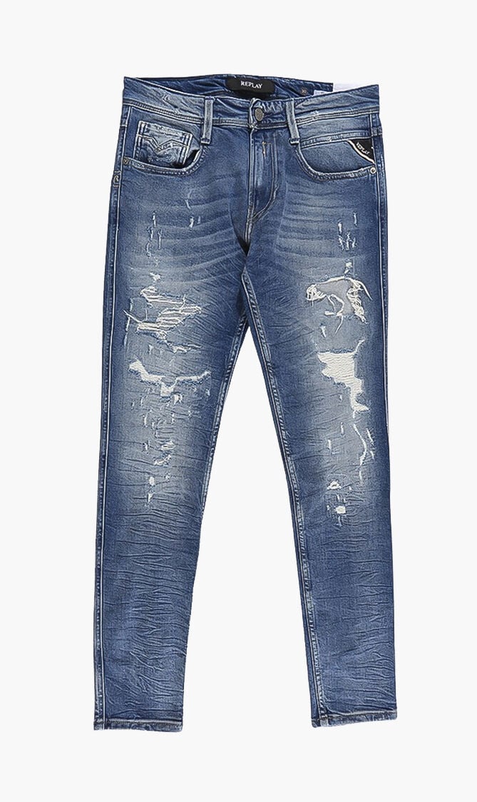 Bronny Super Slim Ripped Jeans
