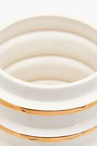 Orbit Urn Vase Medium White