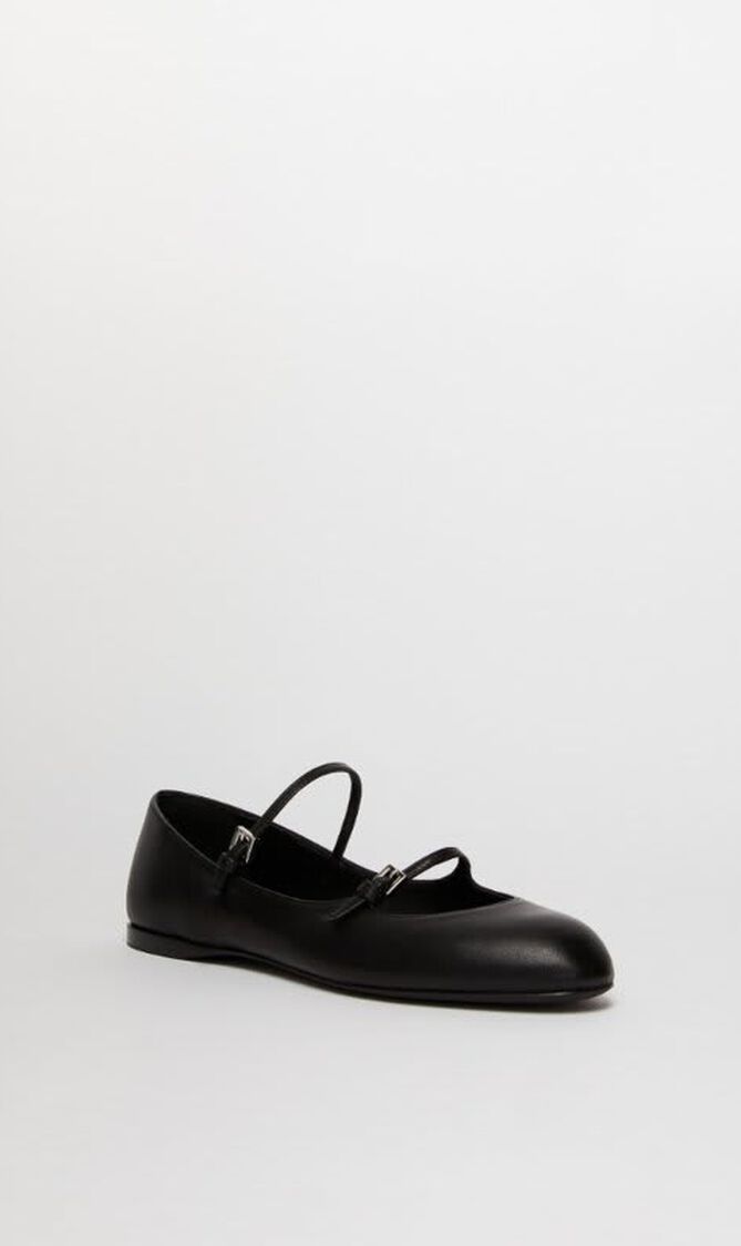Circus Nappa Leather Ballet Flats