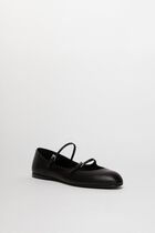 Circus Nappa Leather Ballet Flats