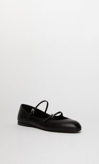 Circus Nappa Leather Ballet Flats