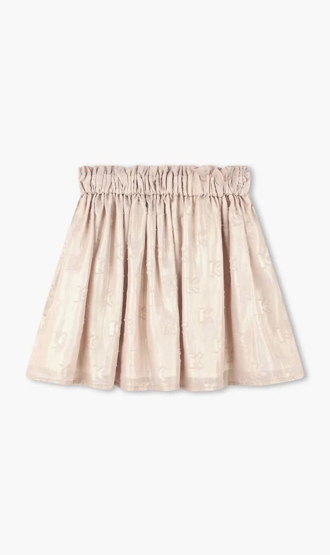 High Waist A Line Skirt