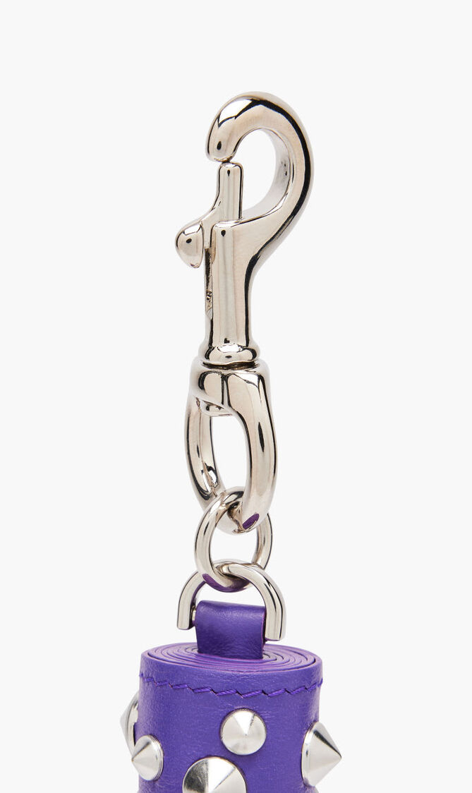 PLAIN FRIBGED KEY RING