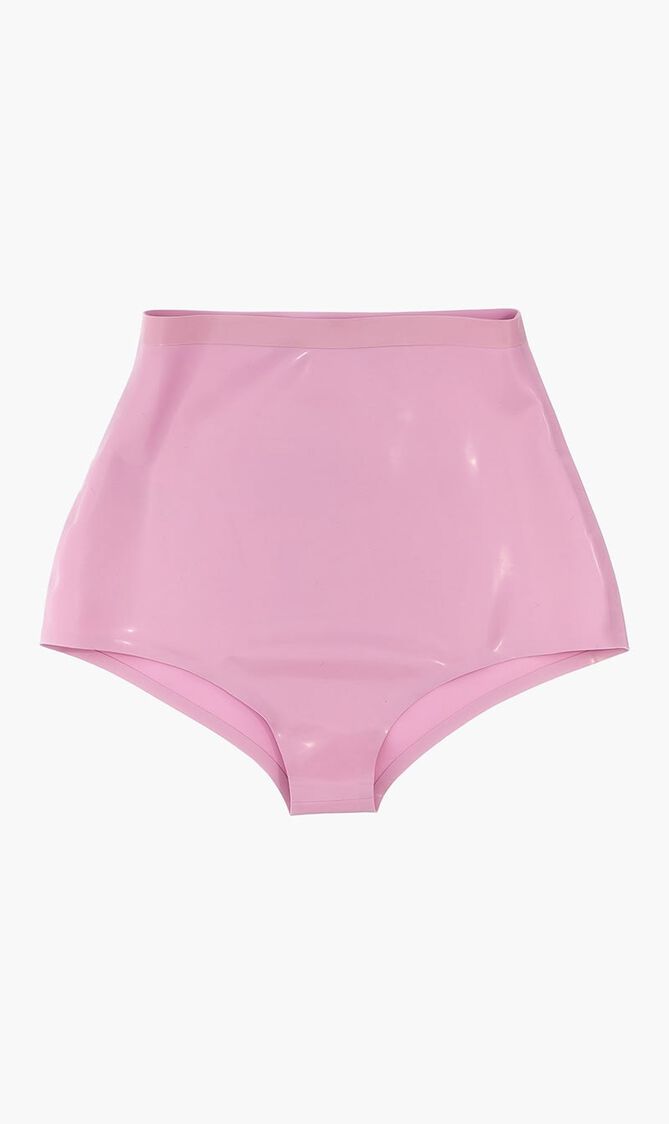 Backstitch Latex Panties