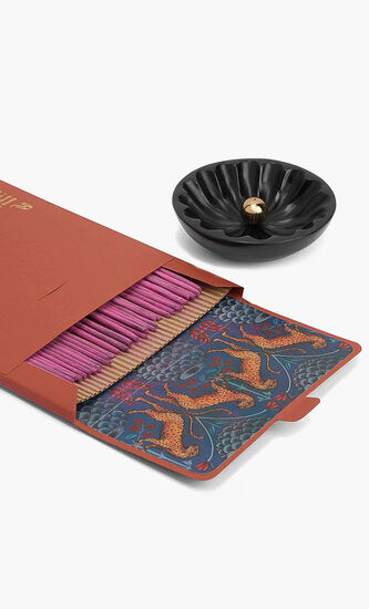 Kamal Incense Holder & Incense Sticks Gift Set