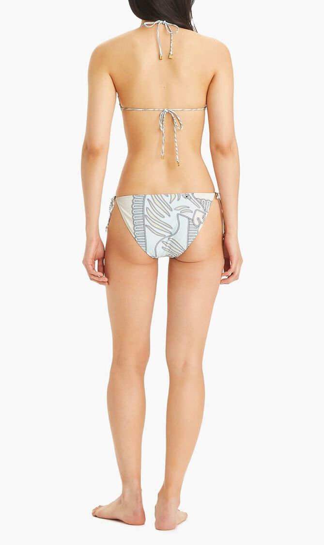 PRINTED STRING BIKINI BOTTOM