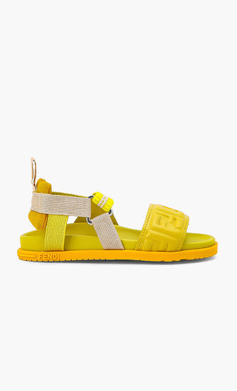 Bicolour Slingback Sandals