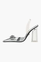 Gianni Ribbon Metallic Pumps