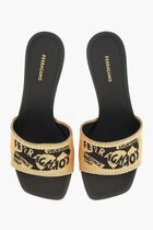 Zenobia 55 Logo Jacquard Mules