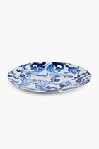 Blu Mediterraneo Fiore Piccolo Charger Plate Blue Round 31cm