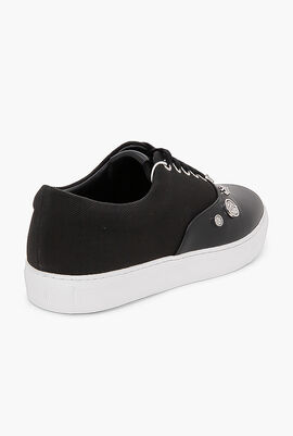 Casual Velcro Leather Sneakers