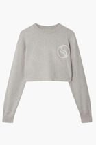 S-Wave Cropped Sweatshirt