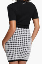 VIOLET SS DRESS SWTR