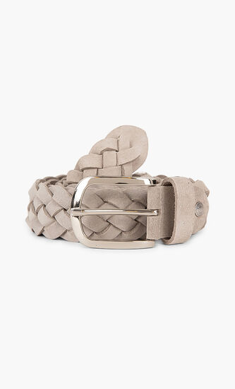 Nebauer Suede Plait Belt