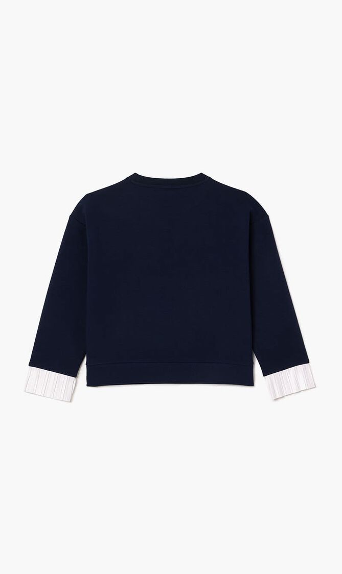 Pleat Finish Milano Sweatshirt