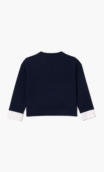 Pleat Finish Milano Sweatshirt