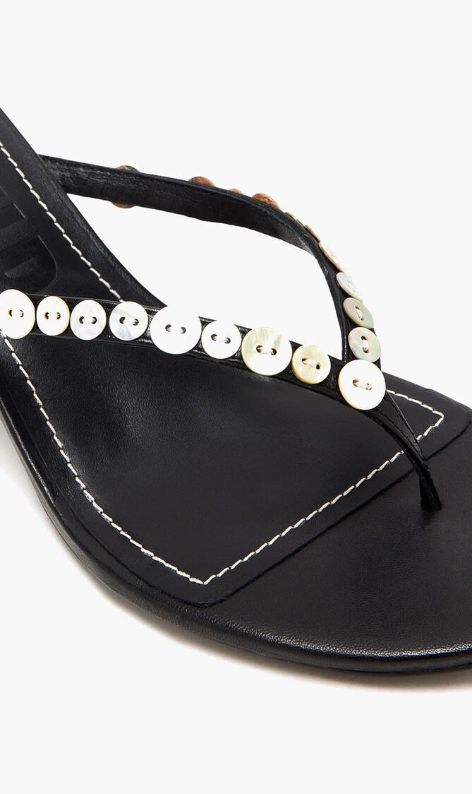 FREJA THONG KITTEN HEEL