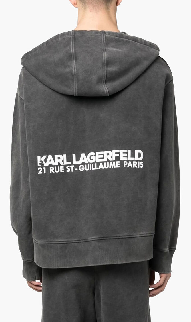 Rue St-Guillaume Zip-Up Hoodie