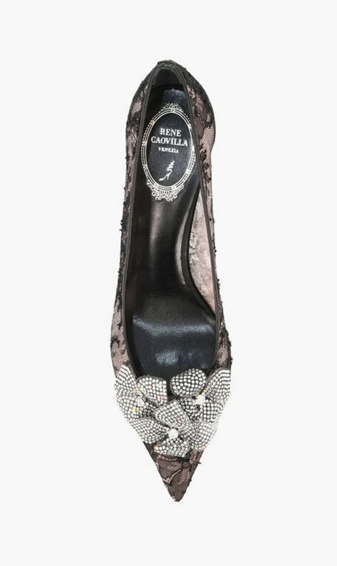 BLACK SATINCRYSTAL STRASS