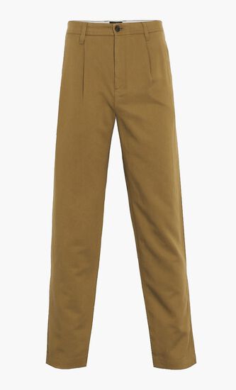 Pleated Tapered Trouser
