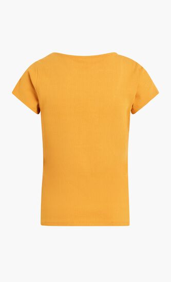 Karlee Jewel Button Henley T-shirt