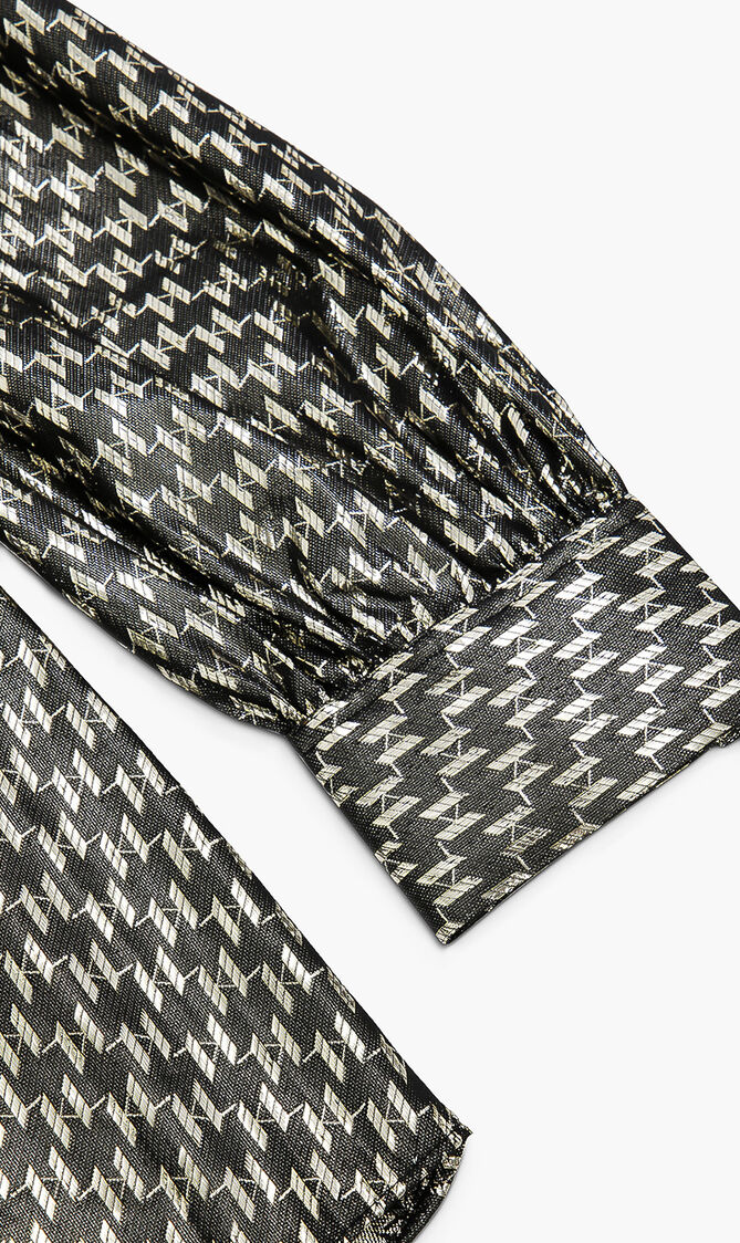 Lurex Monogram Shirt