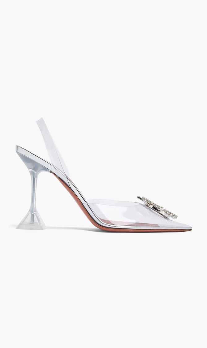 Begum Glass Sling Pumps