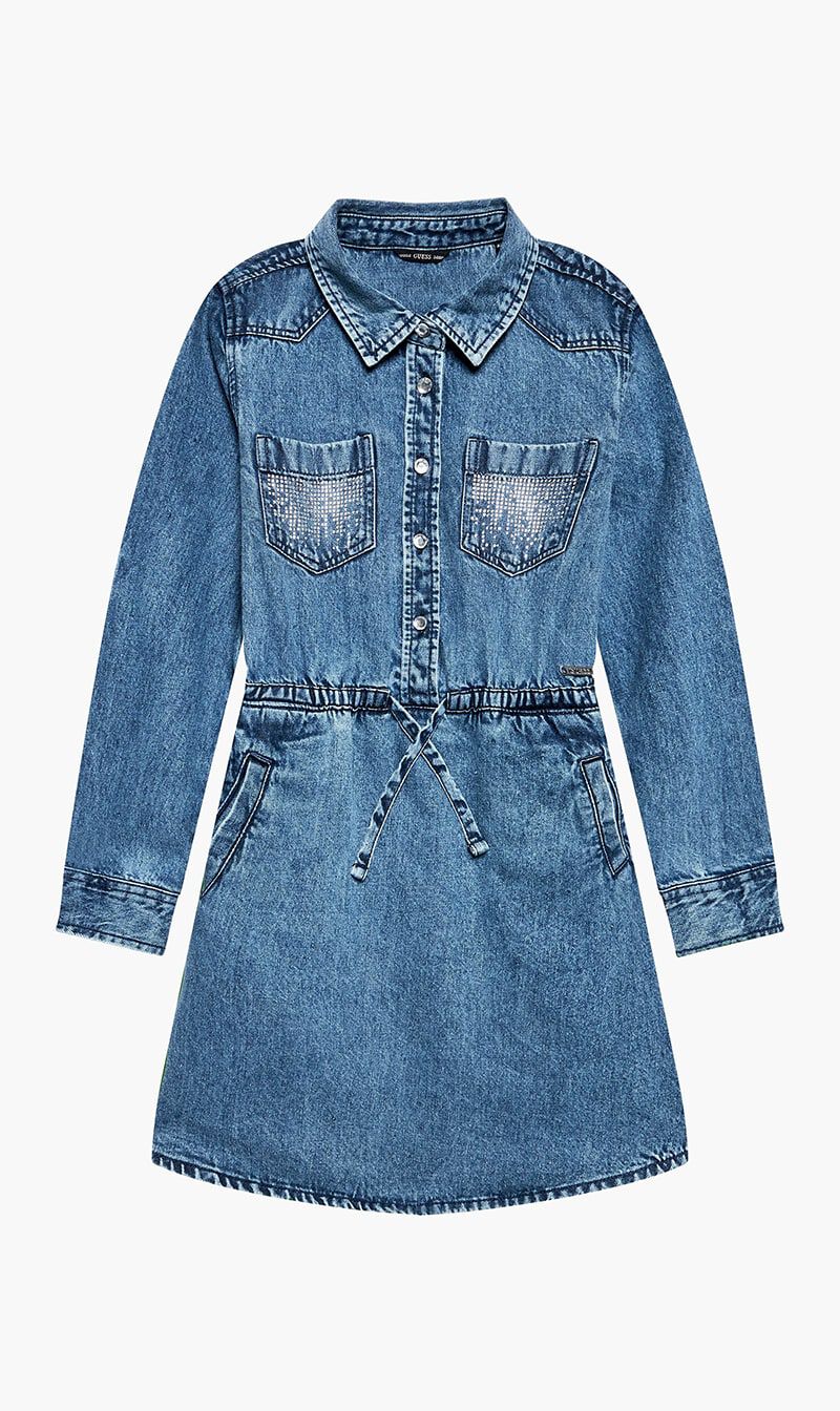 Buy GUESS Denim Shirt Dress for SAR 77.00 The Deal Outlet
