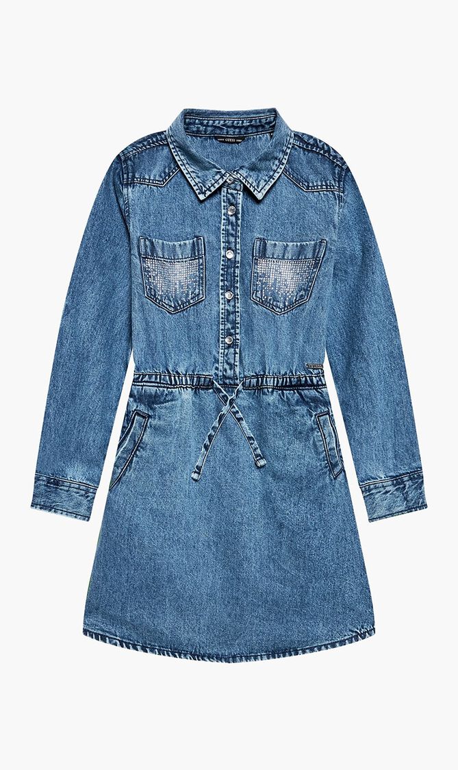 Denim Shirt Dress