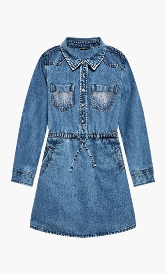 Denim Shirt Dress