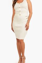 Andromeda Stitched Sweater Skirt