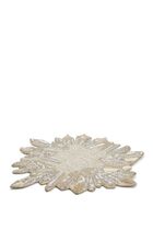 منديل المائدة زينيت باللونين الفضي والكريستالي