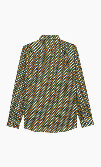 Printed Linen Shirt