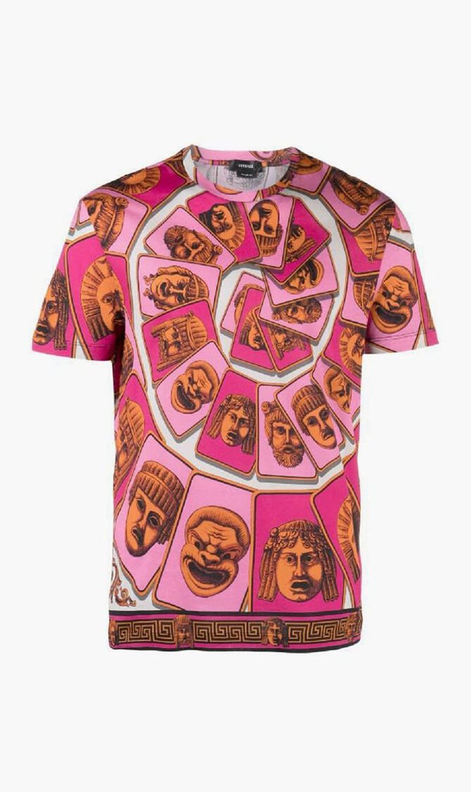 Le Maschere Print Short-Sleeved T-shirt