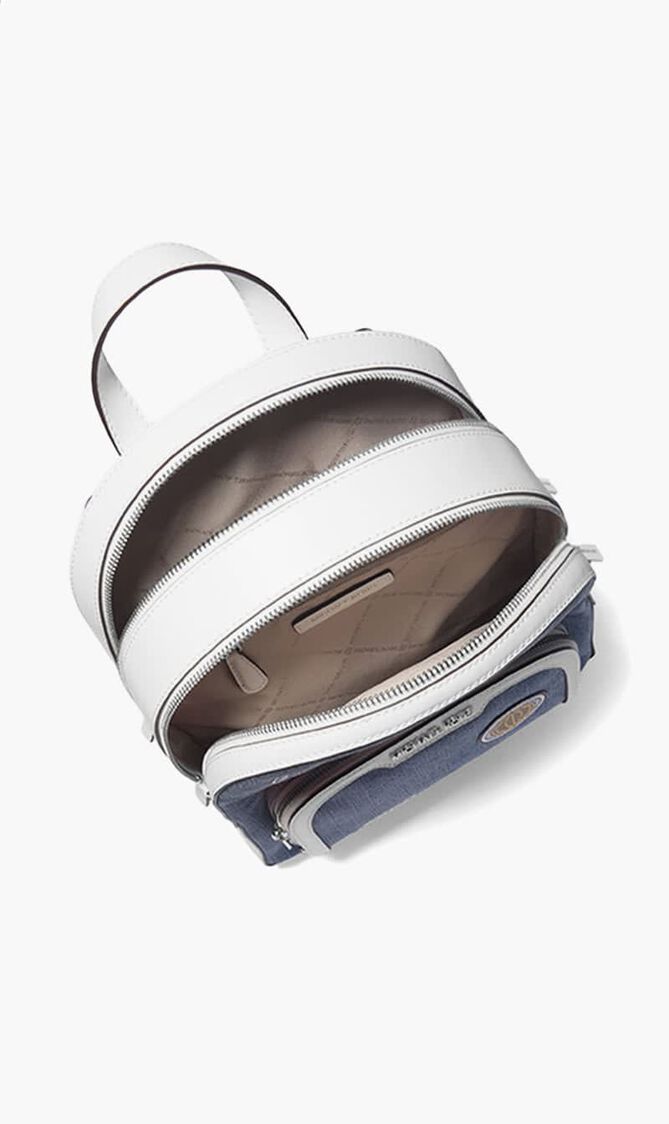 Jaycee Medium Embellished Denim Backpack