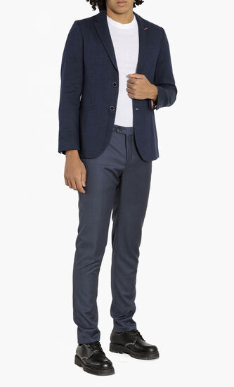 Hines Linen-Blend Suit Jacket