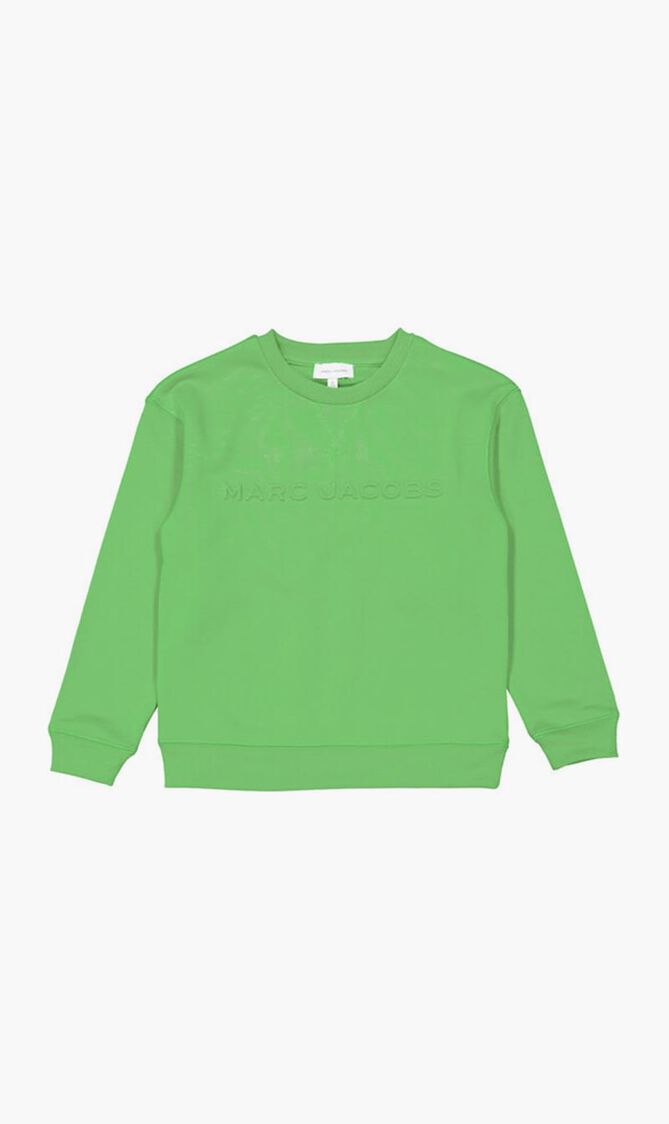 Logo Embossed Sweatshirt