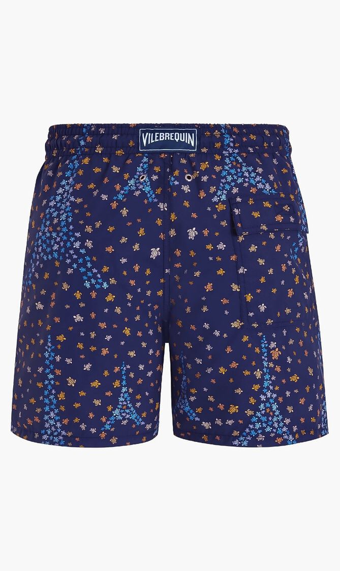 Eiffel Turtles Swim Shorts
