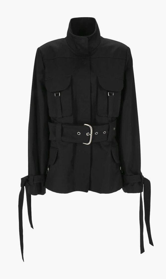 CO CARGO BELT FIELD JACKET BLACK NO COLO