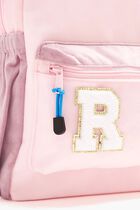 Chenille Sparkle Letter 'R' patch