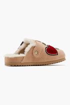 SABOT WITH VELVET AND PATCHES