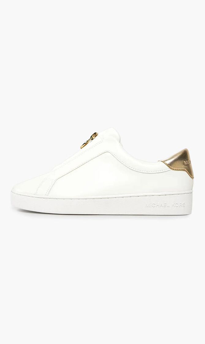 Keaton Signature Logo Zip Up Sneaker