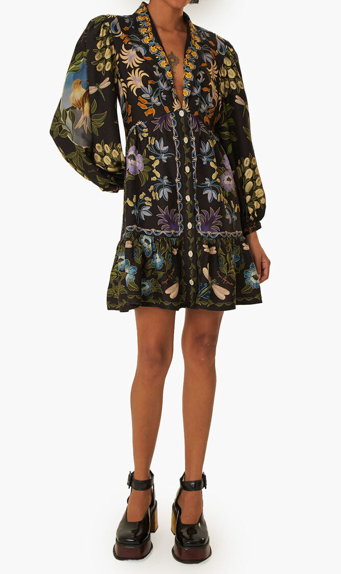 Winter Garden Mini Dress