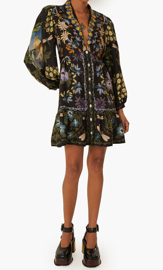 Winter Garden Mini Dress