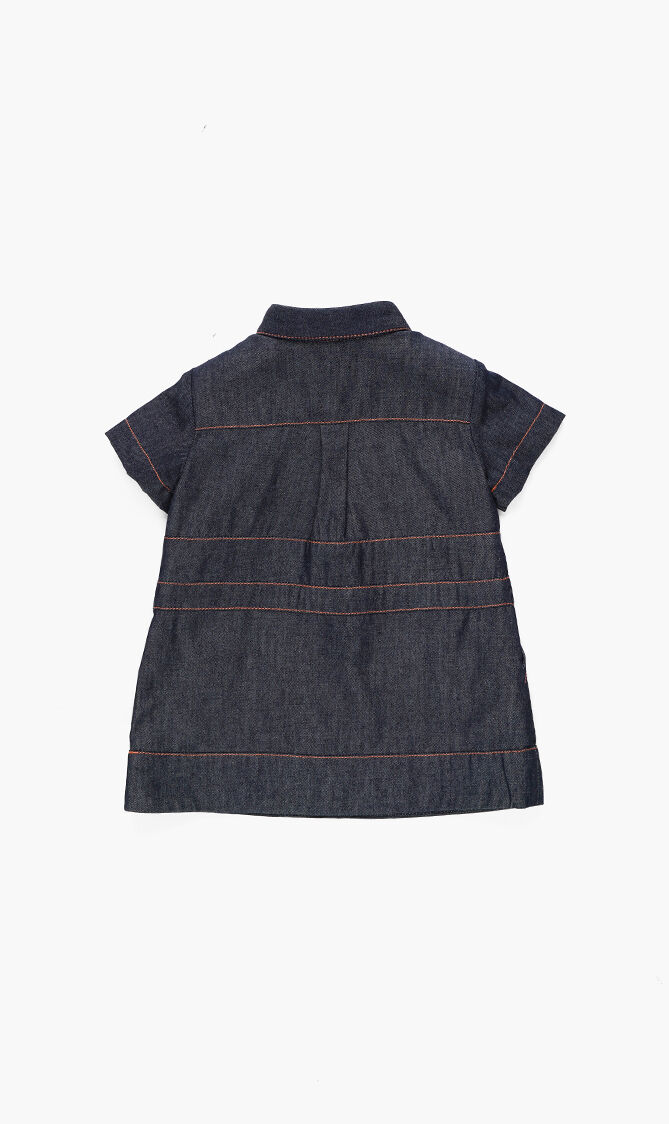 Chambray Denim Dress