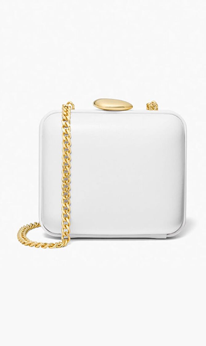 Tina Mini Leather Minaudière