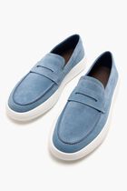 Suede Boat Loafers