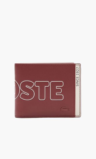 Fitzgerald Branded Leather Foldable Wallet