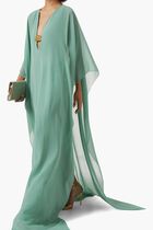 V-neck Kaftan Dress
